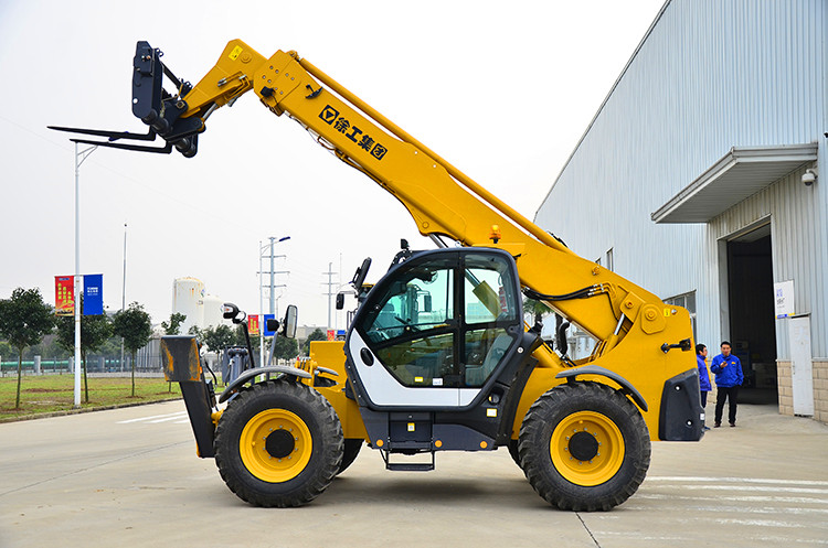 XCMG official 3 ton agricultural telescopic handler XC6-3514K 14m side loader forklift price